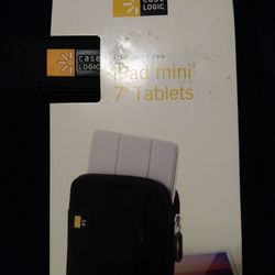 Black Case Logic For iPad Mini & 7" Tablet $5