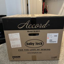 Baby Lock Accord Sewing And Embroidery Machine 