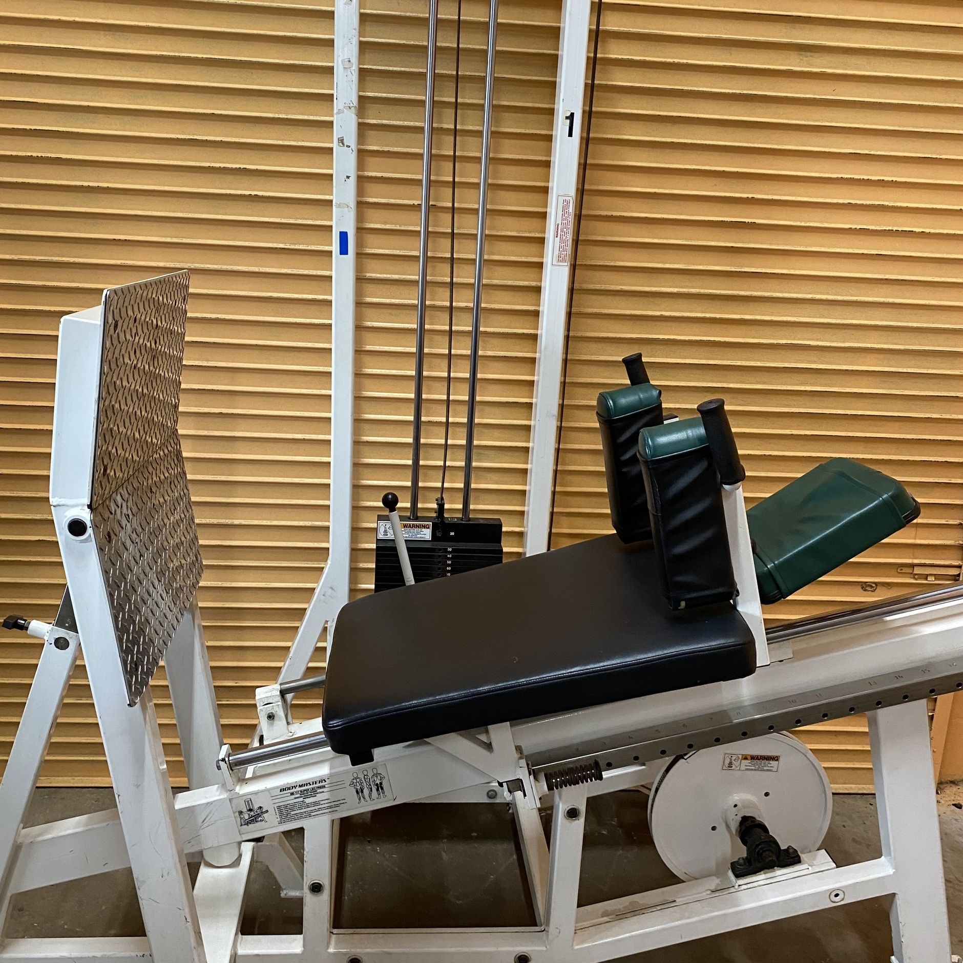 Body masters super leg press sale