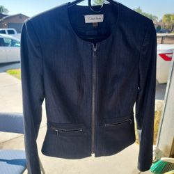 Womens CALVIN KLEIN  Work Blazer