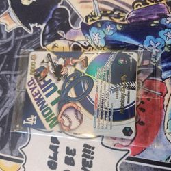One Piece X LA Dodger Collab Promo  Monkey D Luffy