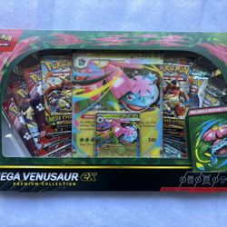 Pokemon Mega Venusaur EX Box
