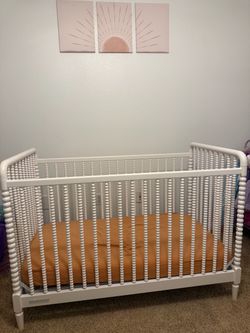 White Baby Crib
