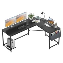 Large Black Corner Desk