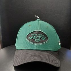 New York Jets 39Thirty Baseball Cap. Fitted. Black/Green. Unisex. Size M/L. New.