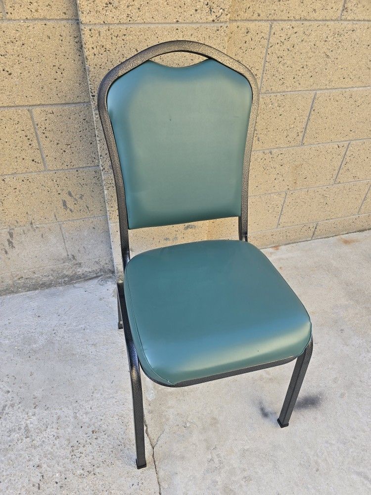 Green Banquet Stacking Chairs