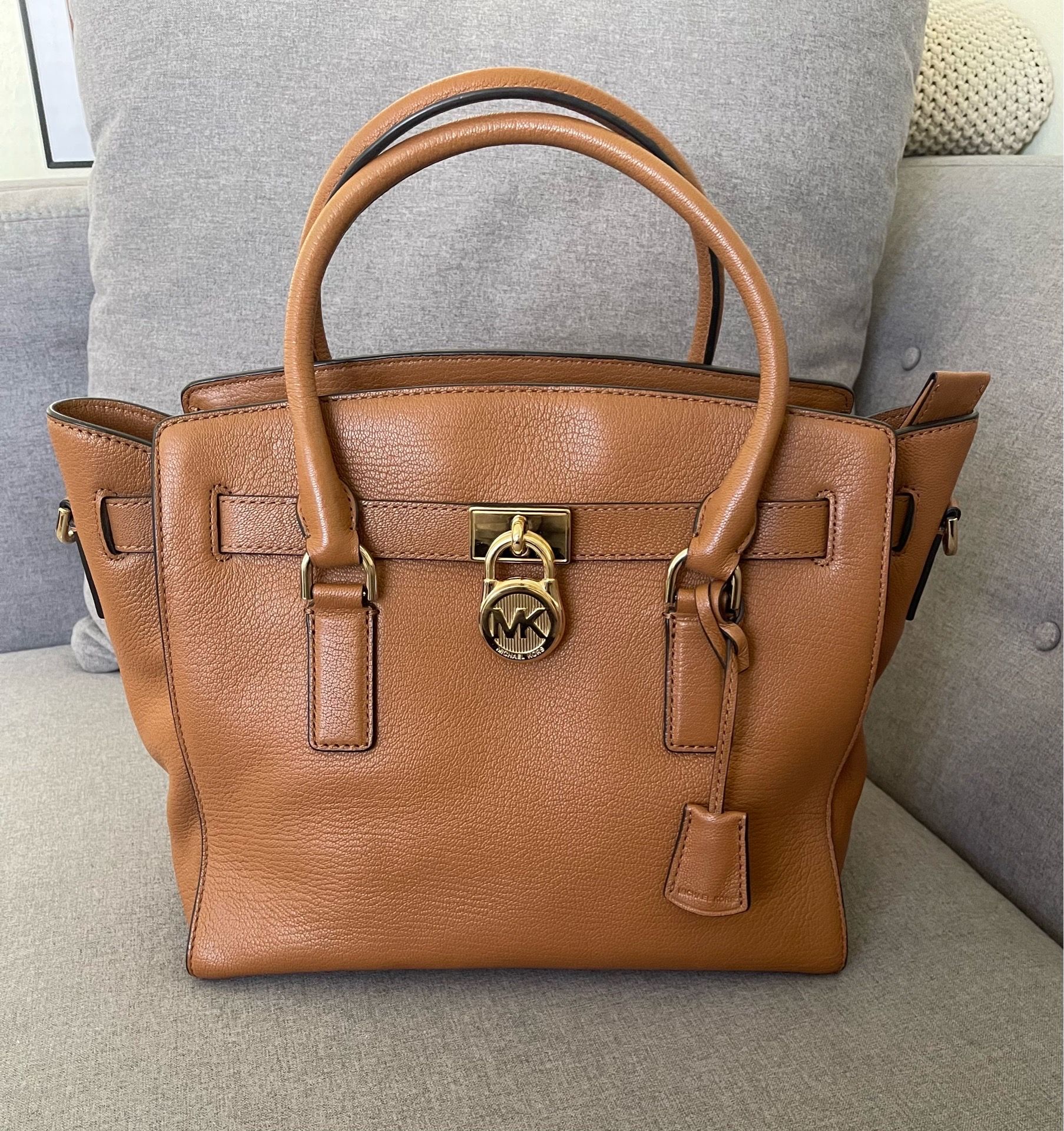 MICHAEL Michael Kors Women's Hamilton Satchel, Acorn, One Size