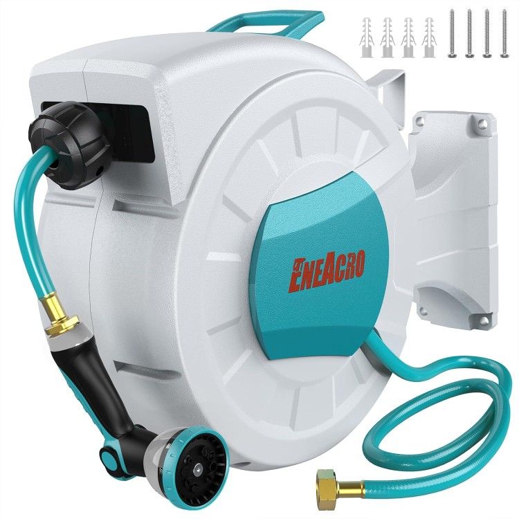 Eneacro Retractable Hose Reel 100ft