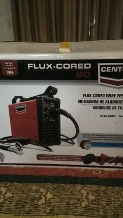 Century flux corded feed welder