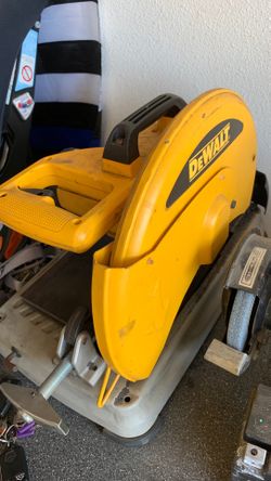 DeWalt 14in metal Chop Saw