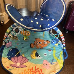 Disney Baby Finding Nemo Mr. Ray Ocean Lights & Music Activity Play Gym