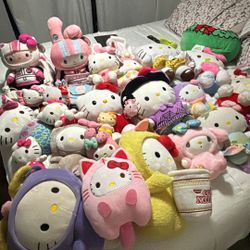 Hello kitty Plushies 