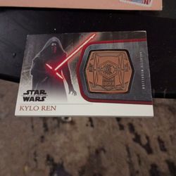 Star Wars Kylo Ren Card 30$