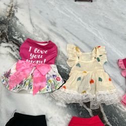 XS Puppy/dog Dresses