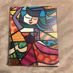 Romero Britto 1 Subject Note Book