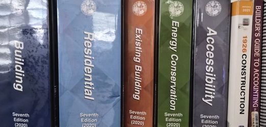 General contractor complete set books with tabs  NEW