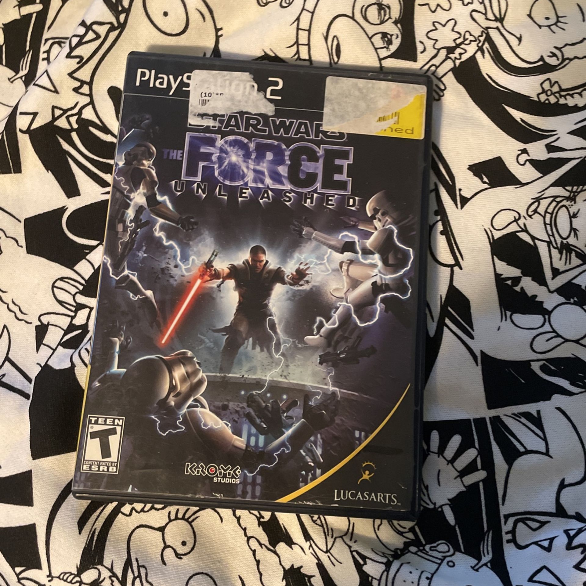 Star Wars The Force Unleashed Ps2