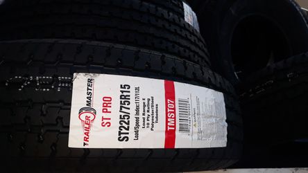 st225 75 r15 trailers tires 4new $260