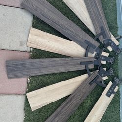 Roof fan.  Ventilador de techo.