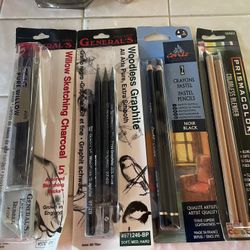 General Pencil Willow Sketching Charcoal Set