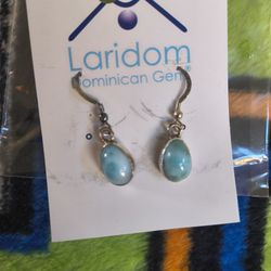 Dominican Gem Earrings 