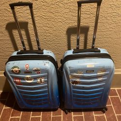 2 Matching Samsonite Hardshell Suitcases