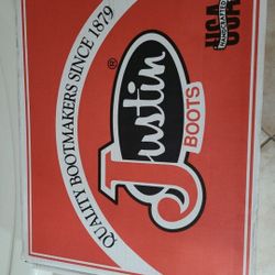 Justin Mens Boots Size 8EE