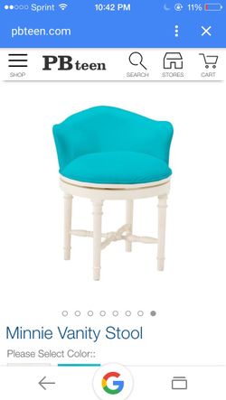 Pottery Barn Vanity Chair