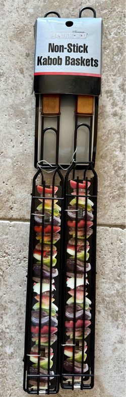 Mr. Bar B Q nonstick kebab baskets