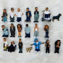 RARE!!  Lot of 20 Vintage Lil Little Homies Figures Various Mixed Characters