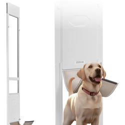 Dog door got sliding doors