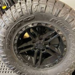Off Road Rims Titan Wheels Silverado Tundra Ram F-150 Balistic Pro Comp Kmc Method 
