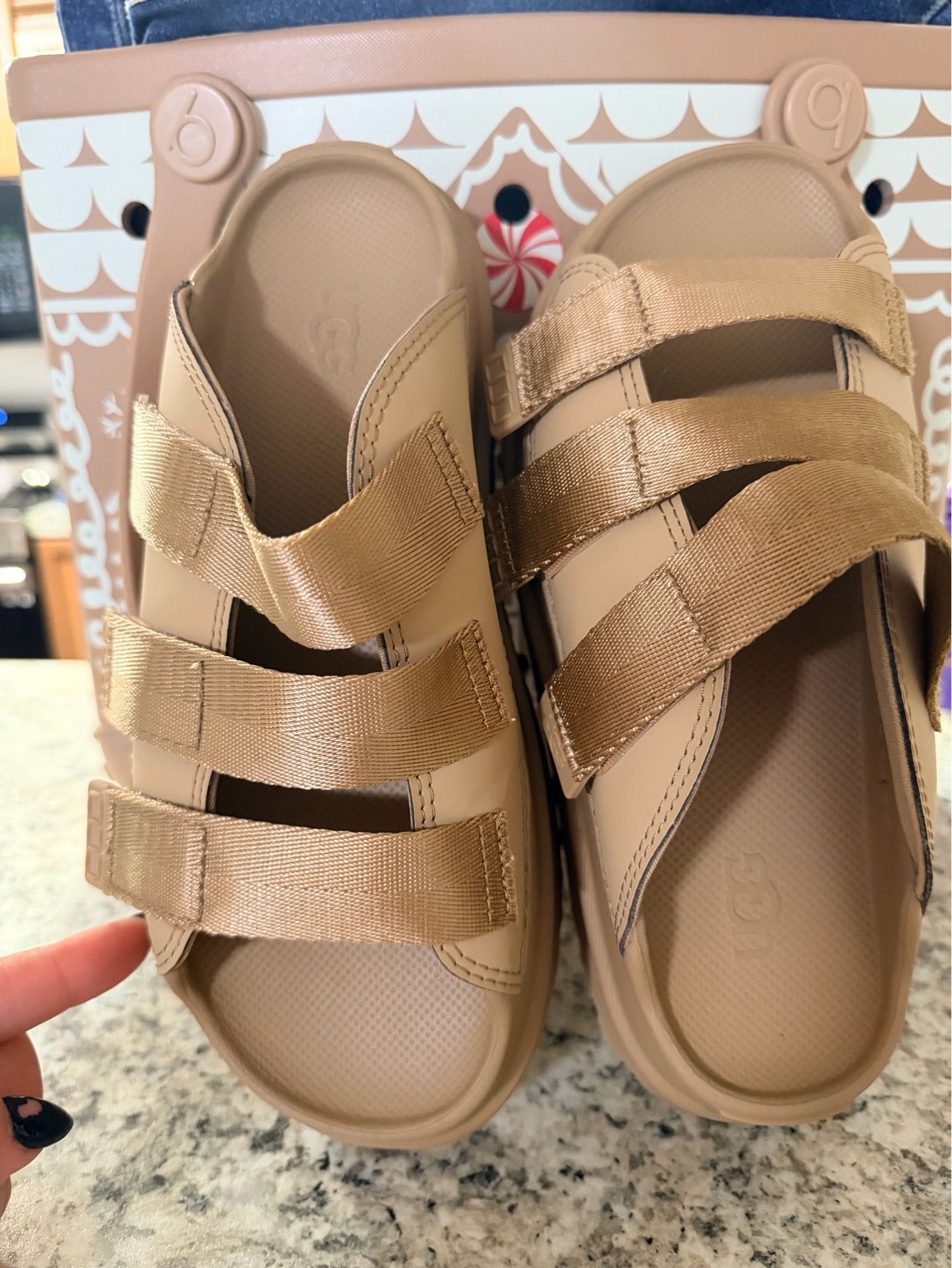 Women’s UGGs slides size 9