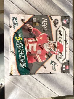 2025 Panini Prizm NFL Mega Box Factory Sealed