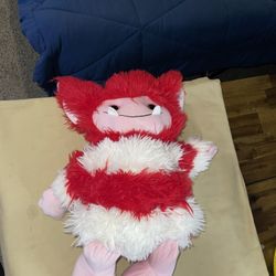 Holidays Time Red 19 Inch White Monster Plush 