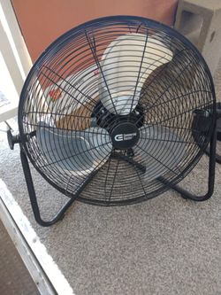 3 Floor fans (prices below)