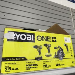 Ryobi tool set 