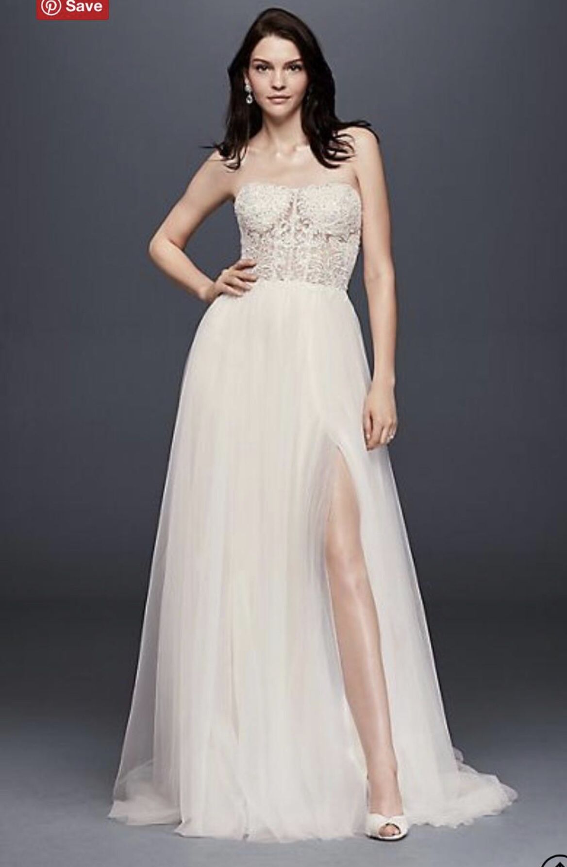 Beautiful Bridal Dress + Veil