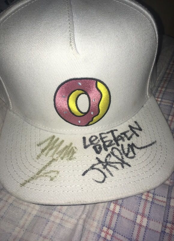 Signed odd future hat