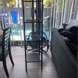 Metal shelf