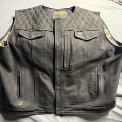 Leather Vest