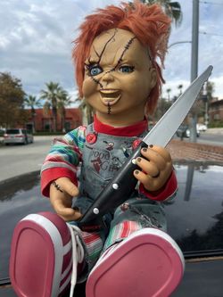 Spencers Talking Chucky doll