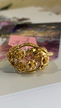 ✨STUNNING DESIGN BIRD ON BRANCH RING SIZES 8 & 9