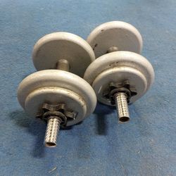 Weight Plates / Barbell / Dumbbell Handles / Gym / Gymnasio / Pesas / Fitness