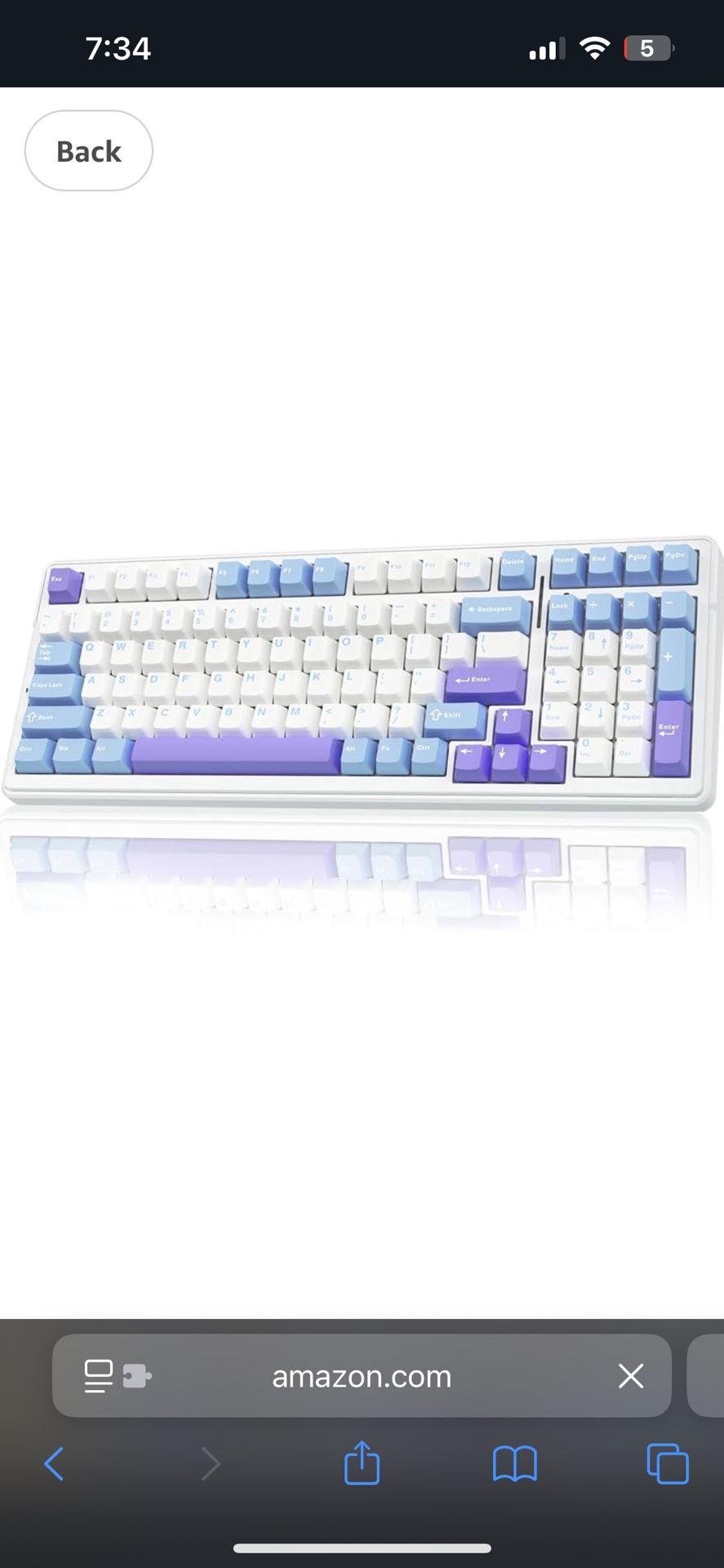AULA F99 Wireless/Wired Mechanical Keyboard
