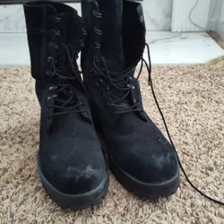 Bates suede like boots shoes size 13 tactical work construction black
