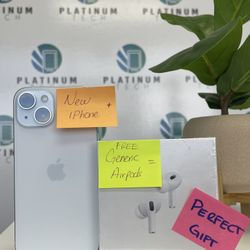 iPhone 15, Unlocked, 128 Gb, Blue And Black, Warranty $550