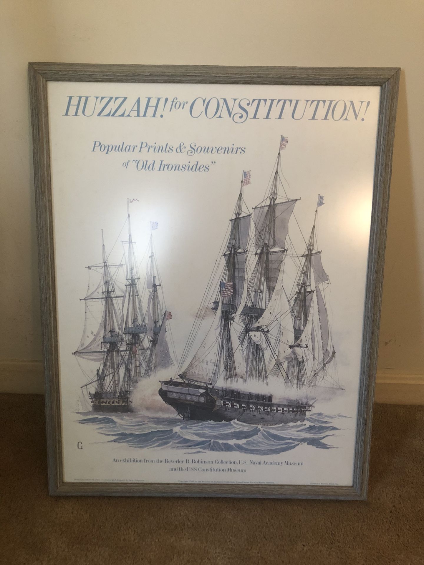 USS Constitution Print