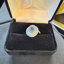 1.2 Carats Very Rare Unheated Sapphire G.I.A. Certified 