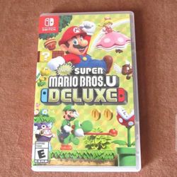 Super Mario Bros U Deluxe For Nintendo Switch 